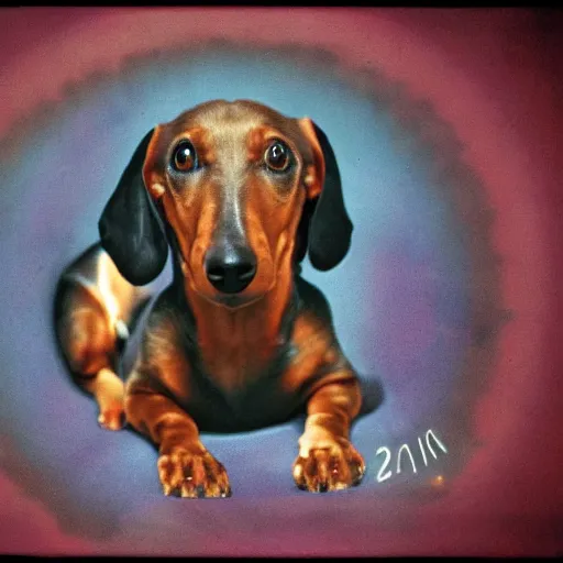 Image similar to the exploding dachshund