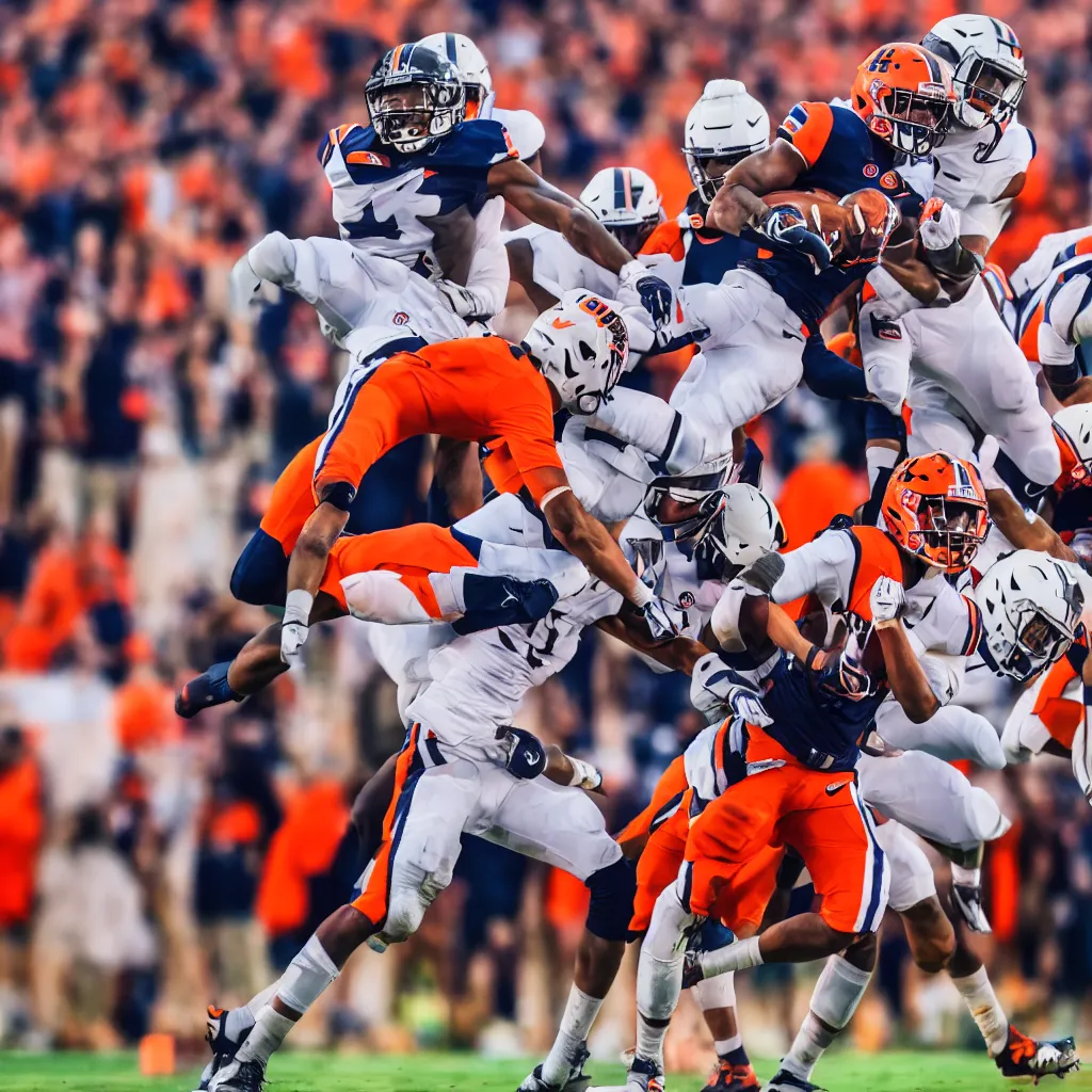 Image similar to auburn university football, photo, 8 k hd