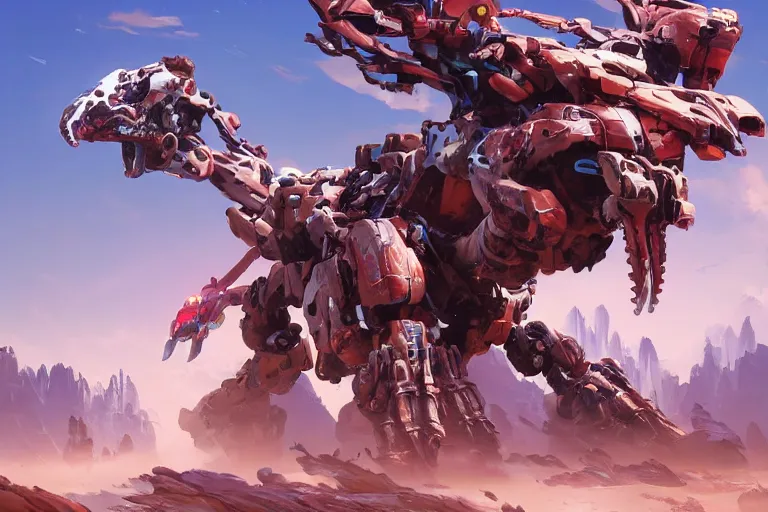 Prompt: clawstrider machine mecha animal beast robot of horizon forbidden west horizon zero dawn bioluminiscence, behance hd by jesper ejsing, by rhads, makoto shinkai and lois van baarle, ilya kuvshinov, rossdraws global illumination