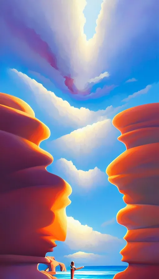 Image similar to the two complementary forces that make up all aspects and phenomena of life, by RHADS