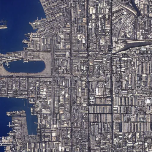 a vast city built from aircraft carriers, afloat on | Stable Diffusion ...