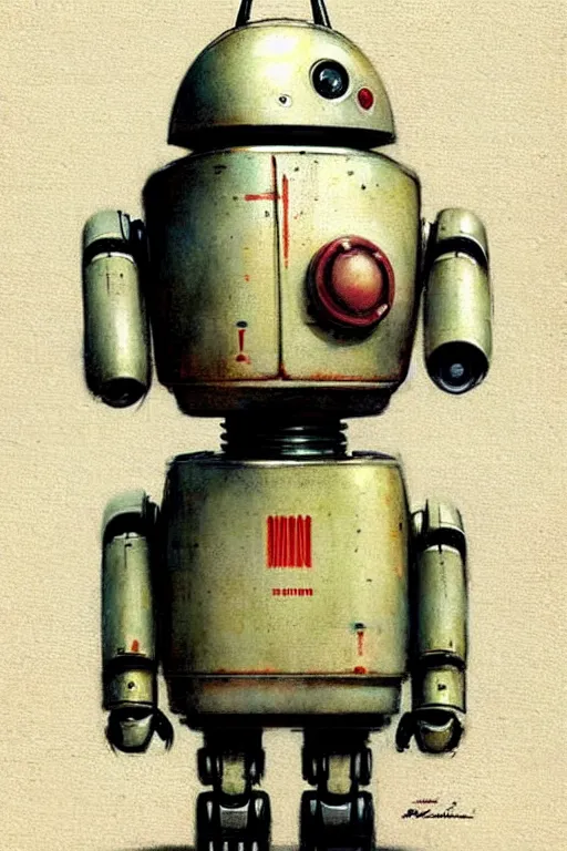 Image similar to ( ( ( ( ( 1 9 5 0 s retro future robot android knome. muted colors. ) ) ) ) ) by jean - baptiste monge!!!!!!!!!!!!!!!!!!!!!!!!!!!!!!