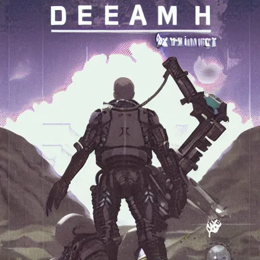 Image similar to death stranding, gameboy game boy cover