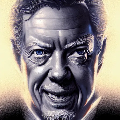 Prompt: full head portrait of jimmy carter as Dr Strange, fantasy, intricate, elegant, digital painting, trending on artstation, concept art, sharp focus, illustration by Gaston Bussiere, 4k.