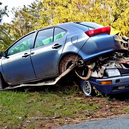 Image similar to Toyota Corolla SE in a wreck