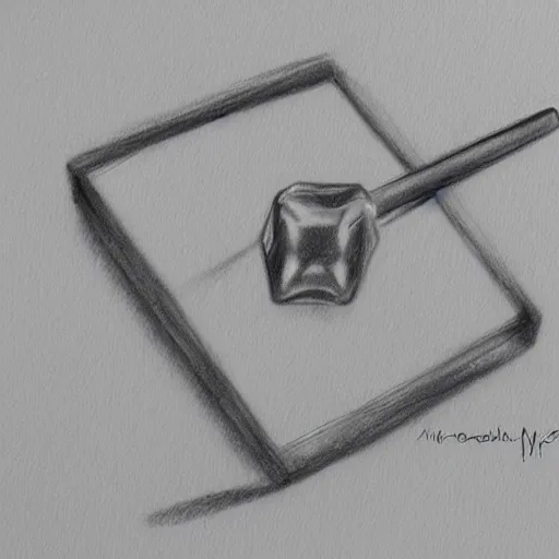 Image similar to Perampanel molecule, high-quality 2D scientific drawing, Perampanel, pencil on paper