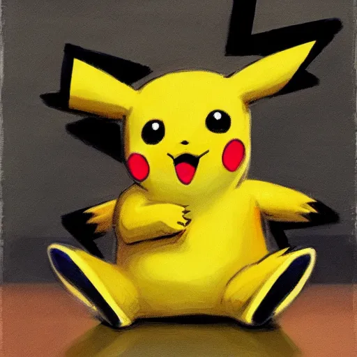 Image similar to close up of pikachu wearing latex, cinematographic shot, by daniel f. gerhartz