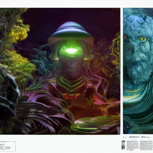 Image similar to river lush alien cinematic geometric 8 k sharp focus sacred by moebius, andreas franke, james christensen, victo nagi, artgerm