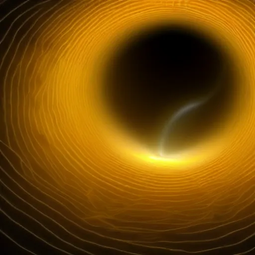 Image similar to the inside of a black hole