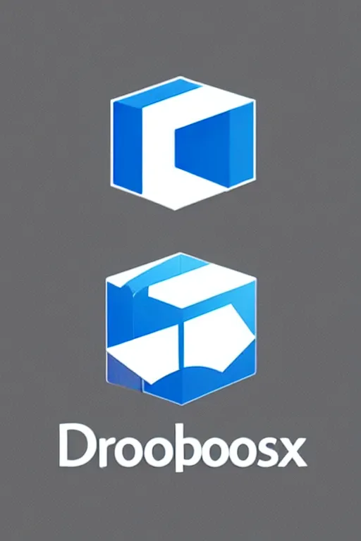 Prompt: dropbox logo, highly accurate