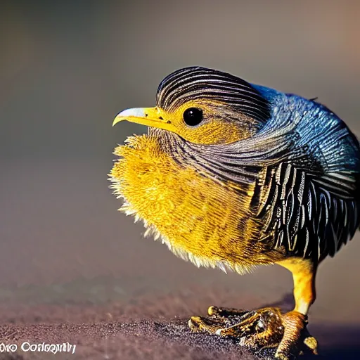 Image similar to gallito de las rocas, macro photography, award - winning, national geographic