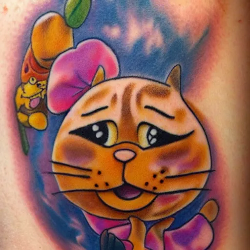 Garfield tattoo by Carolyn Elaine | Stable Diffusion | OpenArt