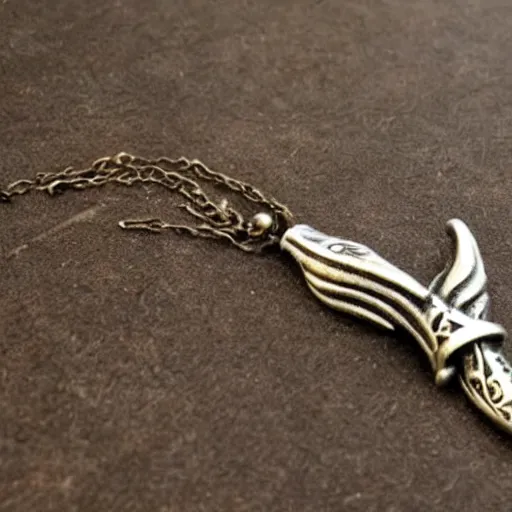 Image similar to very mysterious powerful magical jewelry, in the care of a powerful wizard