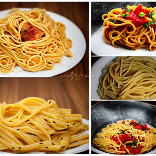 Image similar to pasta food photography