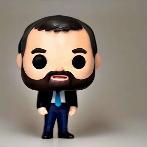 Prompt: A funko pop of Mariano Rajoy