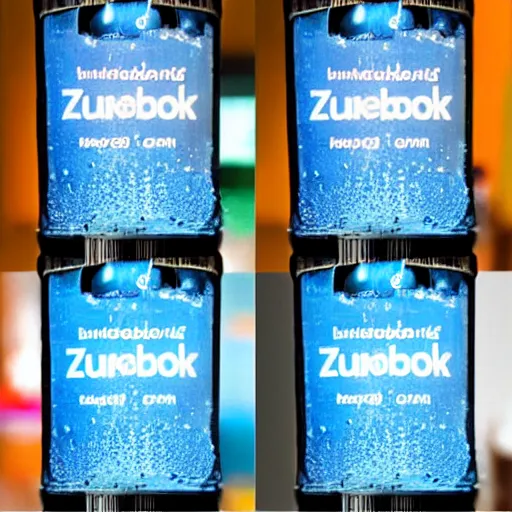 Prompt: mark zuckerberg as water