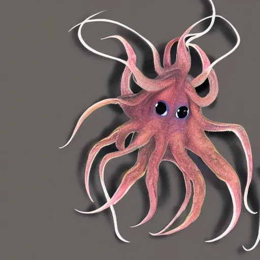 Prompt: squid spider chimera