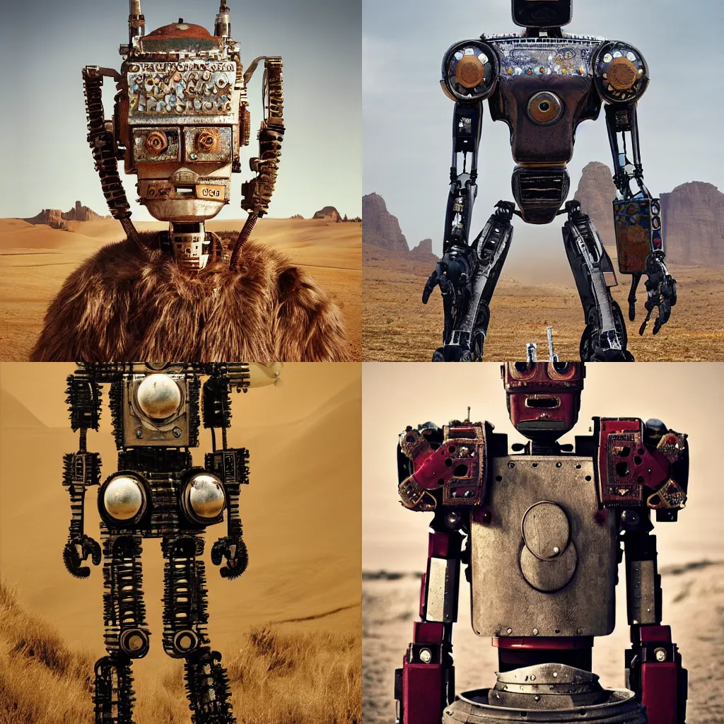 Image similar to robot by Jimmy Nelson