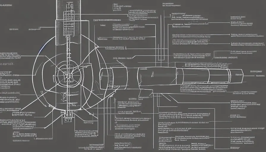 Image similar to schematic for a nuclear weapon