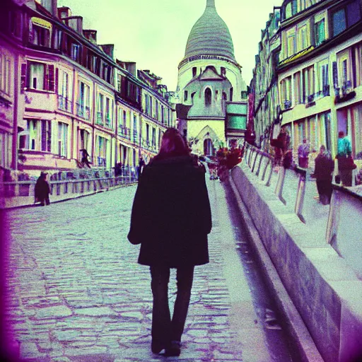 Image similar to photo, montmartre, portrait, kodak ektachrome 1 2 0,