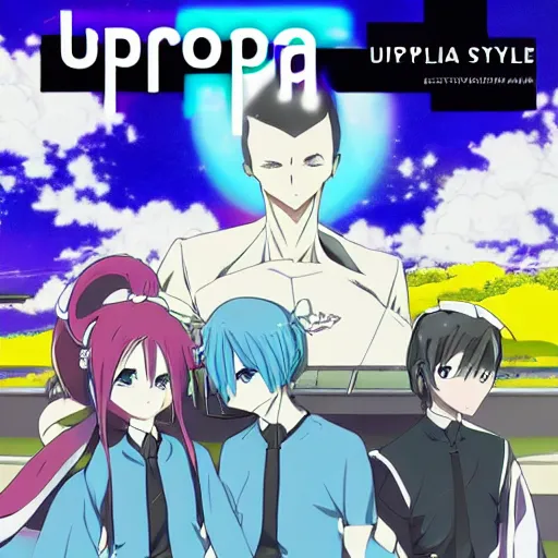 Prompt: utopia in style of anime