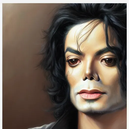 Prompt: Young Michael Jackson portrait art by Donato Giancola and Bayard Wu, digital art, trending on artstation, 4k