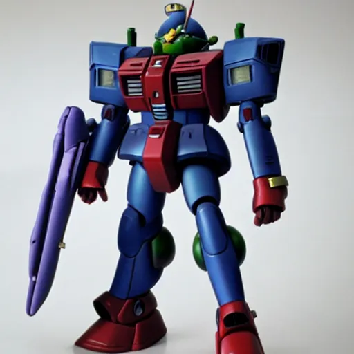 Image similar to a zaku ii ms 0 6 - f mobile suit from mobile suit gundam