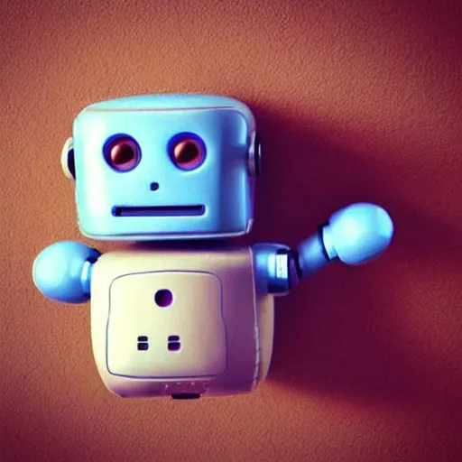 Prompt: “cute robots using social media photorealistic ”