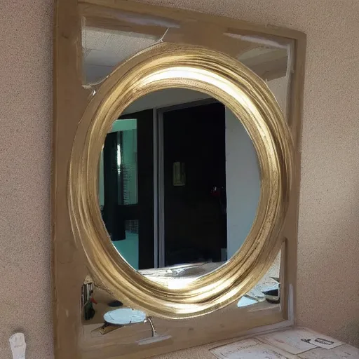 Prompt: mirrorception