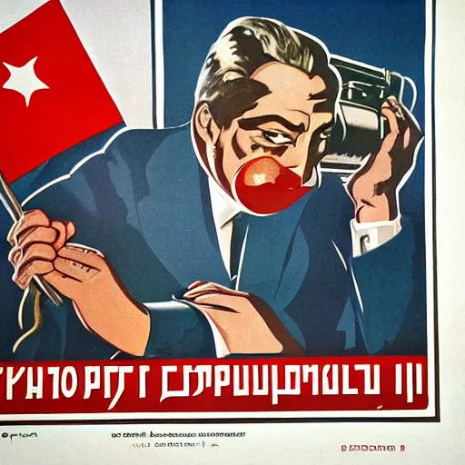 Prompt: soviet era propaganda poster