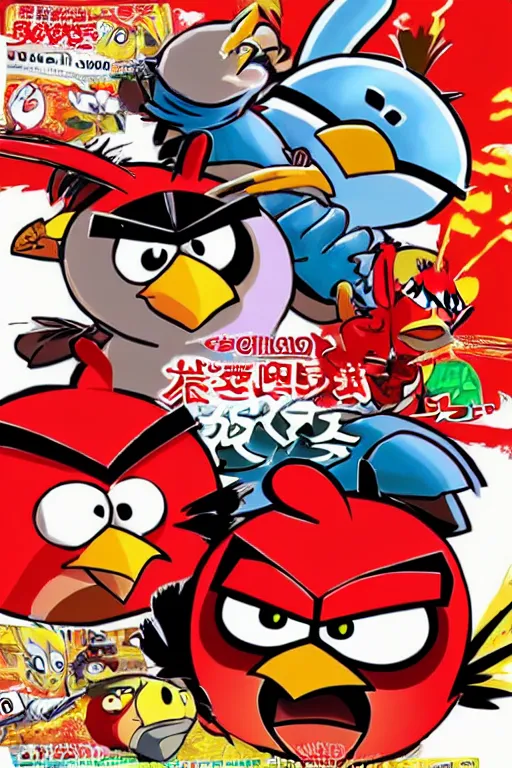 Image similar to Anthropomorphic angry bird fighter by Capcom, Akiman, Kinu Nishimura, Daigo Ikeno