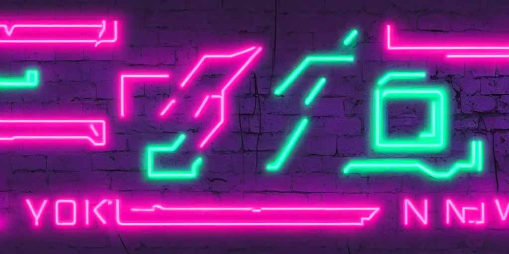 Image similar to twitch, cyberpunk, neon, glow, neon sign