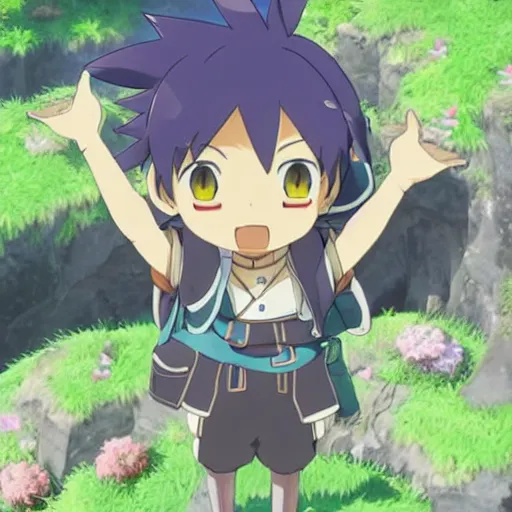 Image similar to Natsuki Subaru in Made in Abyss