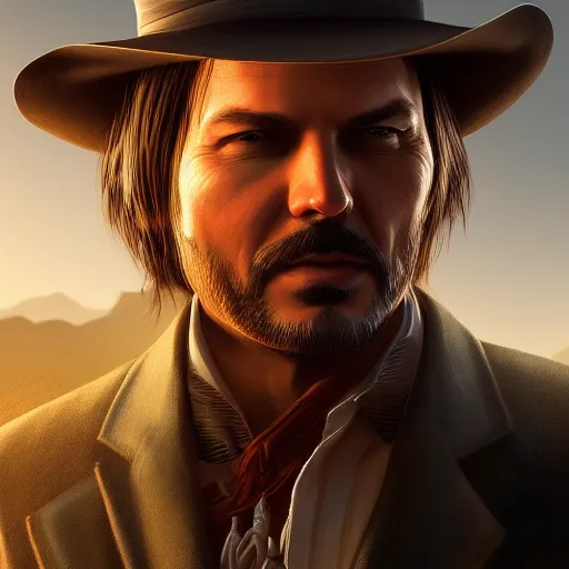 Prompt: Dr. Phil is John Marston, hyperdetailed, artstation, cgsociety, 8k