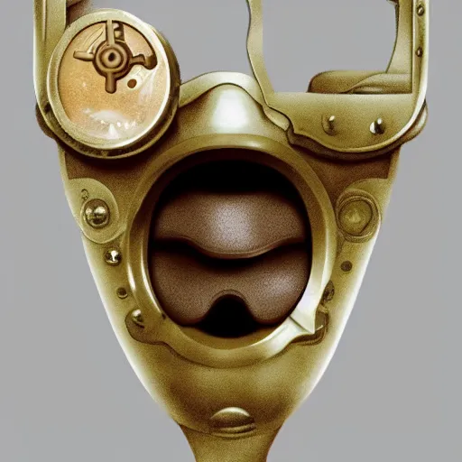 Image similar to a steampunk tongue