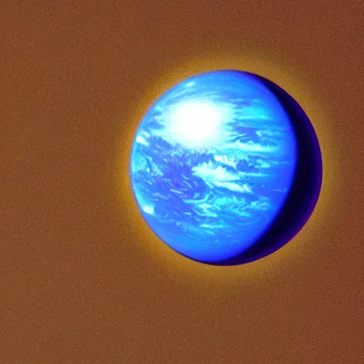 Prompt: Photo Of A planet Made Out Of Glass