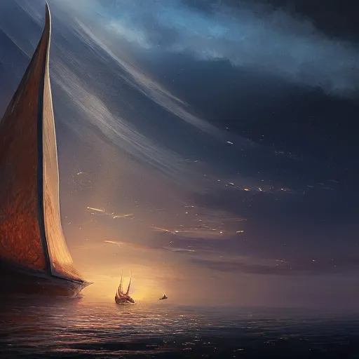 Prompt: Trireme by Jessica Rossier