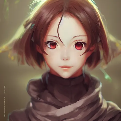 Prompt: anime portrait of Dasha Nekrasova as an anime girl by Stanley Artgerm Lau, WLOP, Rossdraws, James Jean, Andrei Riabovitchev, Marc Simonetti, and Sakimichan, trending on artstation