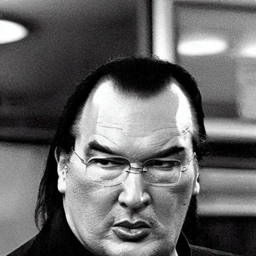 Image similar to steven seagal at a bar, very tired - c 0. 0 0 0 1