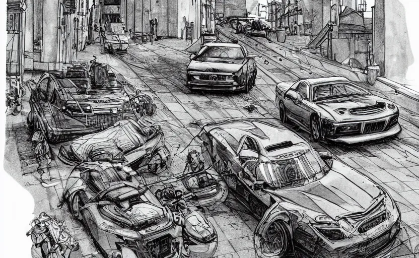 How to Draw CAR CHASES