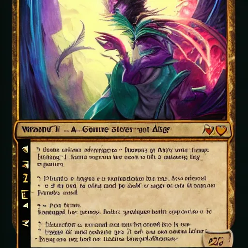 Prompt: magic the gathering art sliver tempest