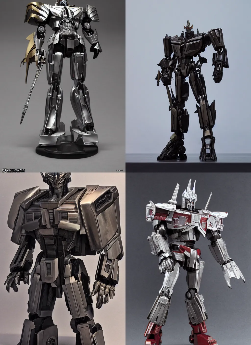 Prompt: Transformers Masterpiece Megatron MP-36 Takara Tomy Destron Leader Import Action Figure Toy Review Concept Art Portrait Handsome Man snarling seductively, Highly detailed by greg rutkowski, Ilya repin, alphonse mucha, and Edmund Blair Leighton. Very highly detailed 8K, octane, Digital painting, the golden ratio, rational painting, sharp