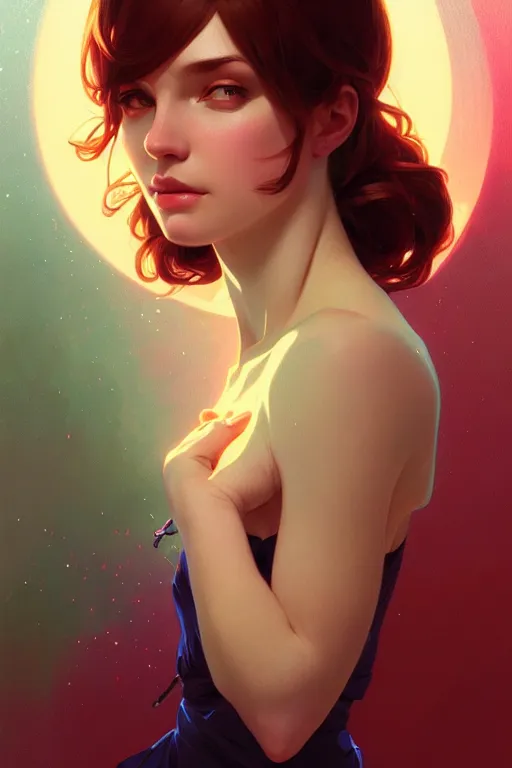 Prompt: a portrait of starlight, annie january, fantasy, sharp focus, intricate, elegant, digital painting, artstation, matte, highly detailed, concept art, illustration, ambient lighting, art by ilya kuvshinov, artgerm, alphonse mucha, and greg rutkowski