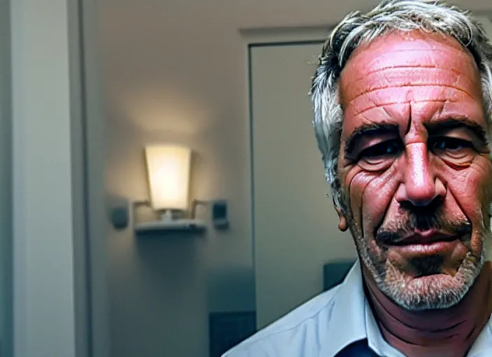 Image similar to Film shot of Jeffrey Epstein in Boss Baby (2017), dramatic lighting, intricate powerful, cinematic