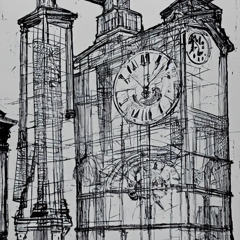 clock tower blueprints