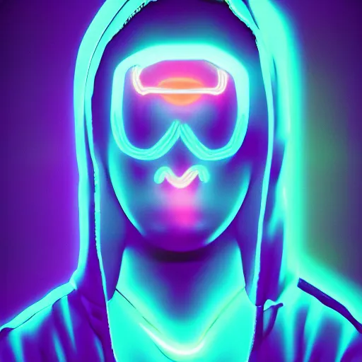 Image similar to python in hoodie, portrait, vaporwave, synthwave, neon, vector graphics, cinematic, volumetric lighting, f 8 aperture, cinematic eastman 5 3 8 4 film, photorealistic