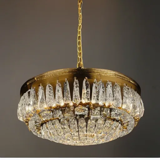 Prompt: roaring twenties chandelier light fitting