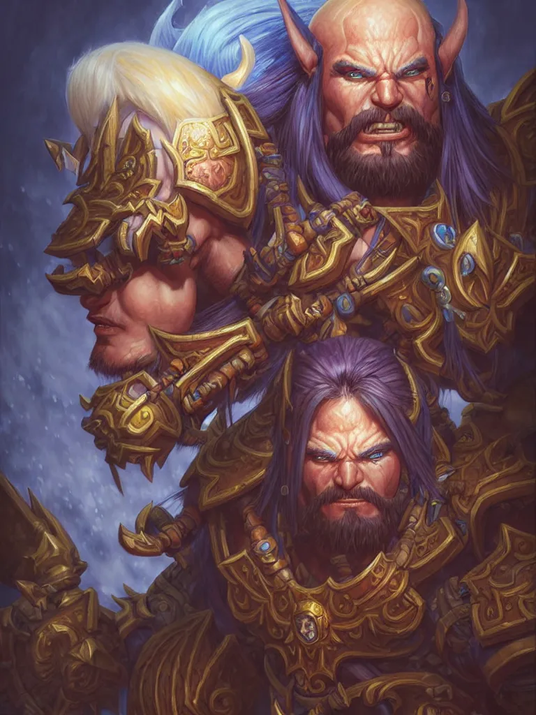 Image similar to World of Warcraft character portrait drawn by Katsuhiro Otomo, photorealistic style, intricate detailed oil painting, detailed illustration, oil painting, painterly feeling, centric composition singular character