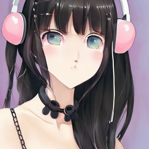 anime_irl on X: Catgirl struggle with headphones