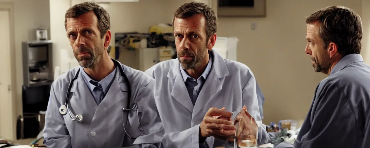 Image similar to dr. house being racist